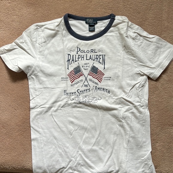 Big boys Polo Ralph Lauren USA t shirt - Picture 2 of 6